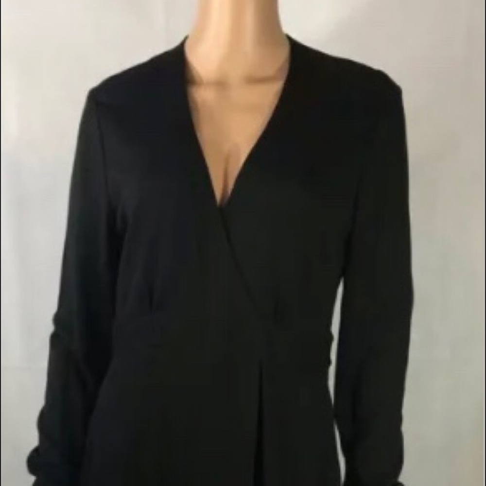 (XS) Elie Tahari Black Long Sleeve Dress